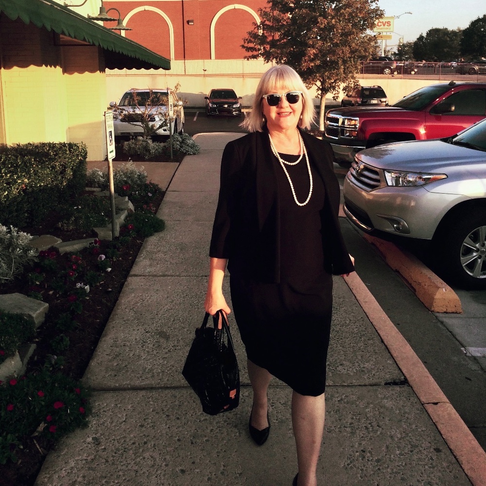 Kasper black dressy jacket